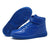 Classic Solid White Children Sport Shoes - Blue / 33