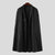 Cloak Solid Faux Blends Fleece Overcoat Jackets / Coat for Men - Birmon