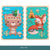 Double Sided 3D Cartoon Wooden Puzzle - 1 pc style 08