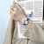 Retro Brown Wristwatches Vintage Leather Bracelet Woman Watch - Blue - 200363144