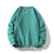 Men & Women Crewneck Sweatshirt - Green / 3XL(80-87.5kg)