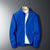 Men’s Blue Zipper Jacket - Blue / L