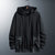 Men’s Spring Casual Hoodies - Black 2132 / Asian size S
