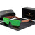 KINGSEVEN Natural Polarized Wooden Sunglasses - green bubinga wood / China - 33902