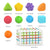 New Baby Colorful Shape Blocks Sorting Game - Cuboid