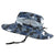 Panama Summer Breathable Fashion Outdoor Hat - Camouflage blue / 58-60 adjustable