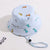 Panama Summer Hat for Children - Blue / S-50CM
