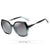 Polarized Gradient UV400 Lens Luxury Sunglasses for Women - original package / blue grey / China