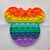 Rainbow Fidget Reliever Stress Toy - G - Rainbow