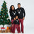 Reindeer Christmas Family Matching Pajamas - Black / Men L