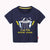 Space Print Summer T-shirt for Boys - C / 7