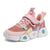 Spring & Autumn Children Running Shoes - Pink / 27