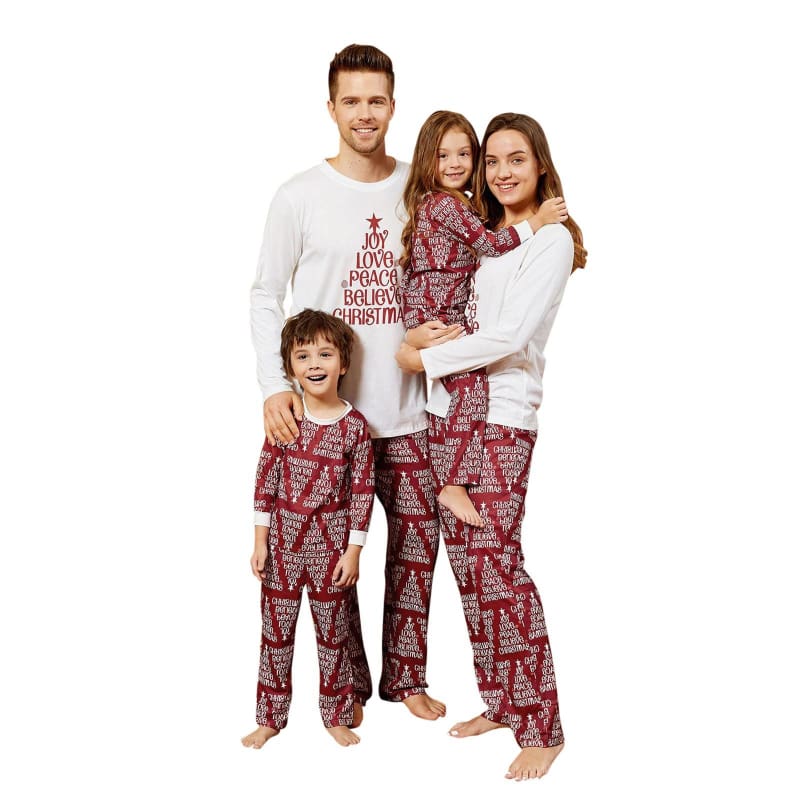 Family Christmas Pajamas Matching Sets Matching Family Pajamas Comfy Pajama  Set Family Clothes tops under 10 dollars tunics under 15 dollars 1 items