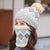 Winter Warm Woolen Windproof Hats for women - Beige / 56-58CM