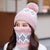 Winter Warm Woolen Windproof Hats for women - Pink / 56-58CM