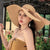 Women’s Summer Beach Big Brim Hat - K60-Khaki / M(55-60cm)Adjustable