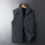 Wool Fleece Men Vest - Gray / 5XL