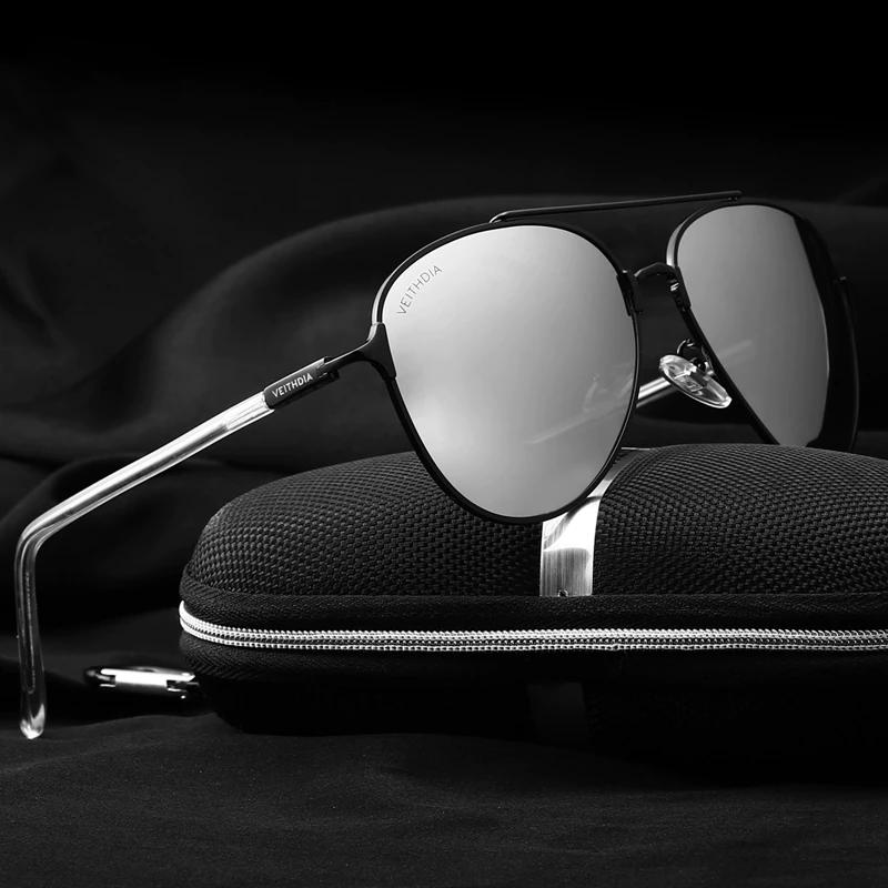 Vintage Pilot Designer Male Sunglasses