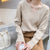 Autumn & Winter Women Female Knitted Thin Pullover