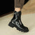 Winter Patent Leather Women Boots