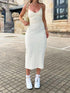 White Long Maxi Dresses
