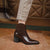 Genuine Leather Concise Design Prom Boots