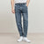 Spring & Autumn New Hole Wash Loose Jeans