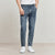 Spring & Autumn New Hole Wash Loose Jeans