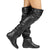 Women Pu Leather Elastic Boots
