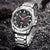 Analog Stainless Steel Waterproof Quartz Wristwatch