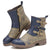 Women Wave Printed Boots