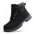 Winter PU Leather Plush Warm Waterproof Short Boots