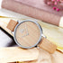 Women Wooden Simple Dial Fashion Creative Wristwatch