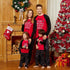 Autumn and Winter Christmas Letter Print Family Pajamas