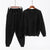 Autumn & Winter Woolen And Cashmere Knitted Warm Suit - No trademark / XL