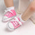 Baby Canvas Classic Sneakers - 0-6 Months(11cm) / Baby Pink Star / China