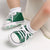 Baby Canvas Classic Sneakers - 7-12 Months(12cm) / Baby Green Star / China