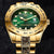 Brand ONOLA classic fashion luxury retro stainless steel men's watch high quality gold watches men - Birmon
