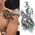 Black Owl DIY Temporary Tattoos - GFF053