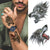 Black Owl DIY Temporary Tattoos - GFF056
