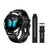 Bluetooth Men Smart Watch - black silicone bd1