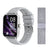 Bluetooth Modish Smart Watch - silver steel add bd