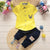 Boys Clothing Summer Sets - Style 3-Yellow / 18-24M