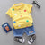 Boys Clothing Summer Sets - Style 4-Yellow / 18-24M