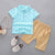 Boys Clothing Summer Sets - Style 6-Light blue / 18-24M