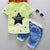 Boys Clothing Summer Sets - Style 9-Green / 18-24M