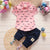 Boys Clothing Summer Sets - Style1-Pink / 18-24M