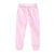 Boys & Girls Cotton Casual Winter Pants - Pink / 12M