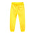 Boys & Girls Cotton Casual Winter Pants - Yellow / 12M