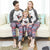 Cartoon Deer Family Christmas Matching Outfits - 2094 gray / Baby 12-18M
